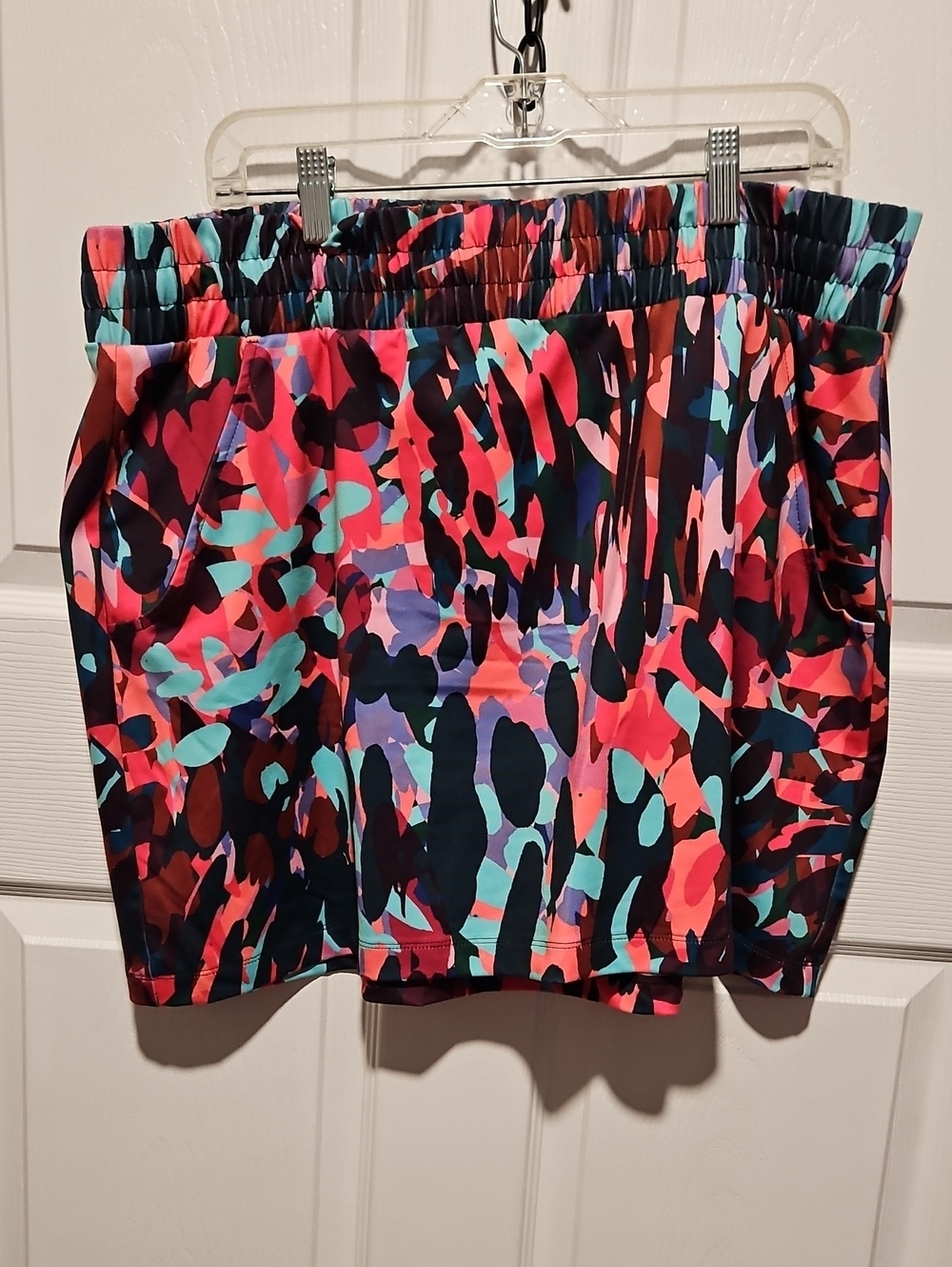 tek gear Multi-Color Abstract Print Mini Skirt